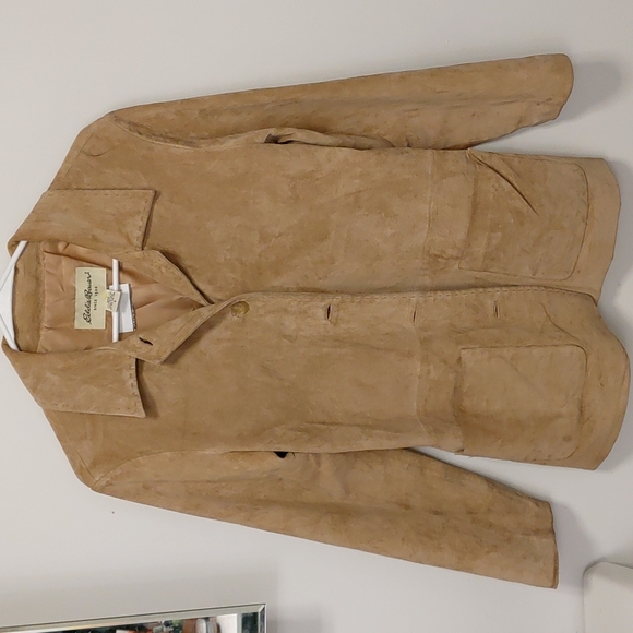 Vintage leather Eddie Bauer jacket - Picture 1 of 6